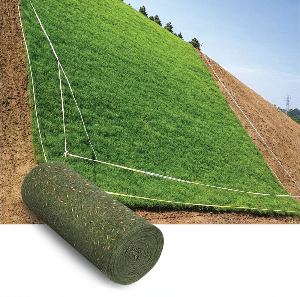 Erosion Control Mats product image showing heavy-duty biodegradable soil stabilization mats
